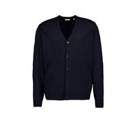 Seidensticker Cardigan Herren Regular Fit Wolle blau, XXL