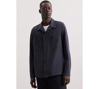 Seidensticker Overshirt Herren Regular Fit Langarm Wolle grau, M