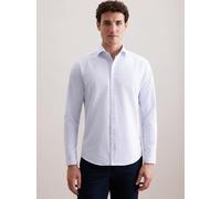 Seidensticker Casual Hemd Herren Regular Fit Baumwolle hellblau, 40