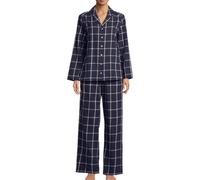 Seidensticker - Classic Flanell - Schlafanzug (42 Navy)