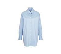 Seidensticker Curvy Damen Longbluse 1/1 Hemdblusenkragen 100% Baumwolle