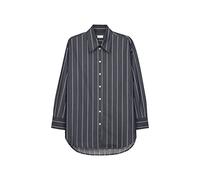 Seidensticker Damen 132501-19 Bluse, Blau-Weiß, 34