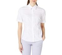 Seidensticker Damen Bluse - City Bluse - Bügelfrei - Hemdblusenkragen - Slim Fit - Kurzarm - 100% Baumwolle