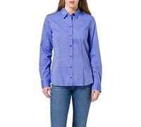 Seidensticker Damen Bluse - City Bluse - Hemdbluse - Regular Fit - Langarm - Uni - 100% Baumwolle