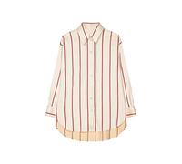 Seidensticker Damen Bluse - Fashion Bluse - Regular Fit - tailliert - Stretch - Hemd Blusen Kragen - Bügelleicht - Langarm,Elfenbein,36