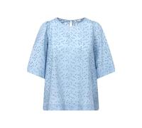 Seidensticker Damen Bluse - Fashion Bluse - Shirtbluse - Regular Fit - Rundhals - Kurzarm - 100% Baumwolle