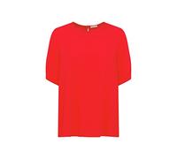 Seidensticker Damen Bluse - Fashion Bluse - Shirtbluse - Regular Fit - Rundhals - Volumenärmel - Kurzarm - 100% Viscose