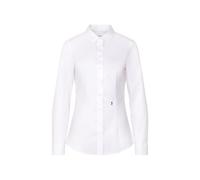 Seidensticker Hemdbluse (080612) Slim Fit Stretch Longsleeve Weiß Größe 46