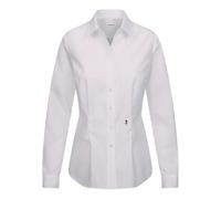 Seidensticker Damen Bluse - Hemdbluse - Kelchkragenbluse - Klassisch - Elegant - Bügelleicht - Slim Fit - Kurzarm - Uni - 100% Baumwolle