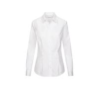 Seidensticker Damen Bluse - Hemdbluse - Kelchkragenbluse - Klassisch - Elegant - Bügelleicht - Slim Fit - Kurzarm - Uni - 100% Baumwolle