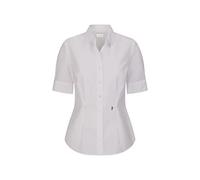 Seidensticker Damen Bluse - Hemdbluse - Kelchkragenbluse - Klassisch - Elegant - Bügelleicht - Slim Fit - Kurzarm - Uni - 100% Baumwolle