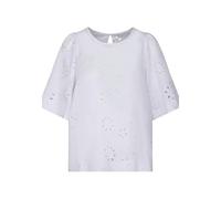 Seidensticker Damen Bluse - Shirtbluse - Regular Fit - Bügelleicht - Rundhalsausschnitt - Glockenärmel - Kurzarm
