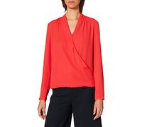 Wickelbluse SEIDENSTICKER "Schwarze Rose" Gr. 44, rot Damen Blusen (53978711-44) rot