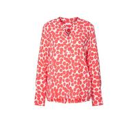 Klassische Bluse SEIDENSTICKER "Schwarze Rose", Damen, Gr. 3XL (46), bunt (rosa, pink), 100% Viskose, gepunktet, regular fit, ohne Ausschnitt, Langarm, Blusen, Tunika Punkte (36494459-46) rosa, pink