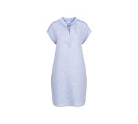 Seidensticker Damen Blusenkleid - Fashion Kleid - Regular Fit - Mini Kleid - Stehkragen - Kurzarm - 100% Leinen