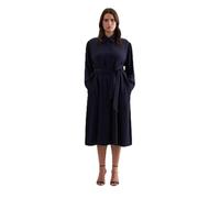 Seidensticker Damen Blusenkleid Kleid, Blau, 50 Große Größen EU