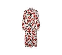 Seidensticker Damen Blusenkleid - Maxi Kleid - Regular Fit - Bügelleicht - Hemdblusenkragen - Bindegürtel - Maxi - 100% Viskose