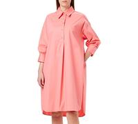 Seidensticker Damen Blusenkleid Midi - Blusenkleid - Schlupfkleid- Hemdblusenkragen - Regular Fit - Dreiviertelarm - Stretch