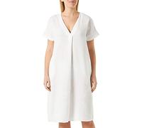 Seidensticker Damen Blusenkleid Midi - Fashionkleid mit V-Ausschnitt - Regular Fit - Kurzarm - 100% Baumwolle