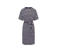 Seidensticker Damen Fashion Kleid Maxi - Shirtkleid mit Bindegürtel - Rundhals - Regular Fit - Kurzarm - 100% Baumwolle