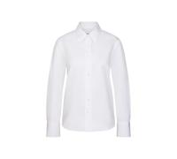 Hemdbluse SEIDENSTICKER, Damen, Gr. L40, weiß, 100% Baumwolle, unifarben, regular fit, Blusen Hemdbluse, 1/1 Uni (56335317-40) weiß