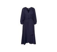 Seidensticker Damen Kleid Oversized 3/4 ohne Kragen 88% Modal 12% Polyester