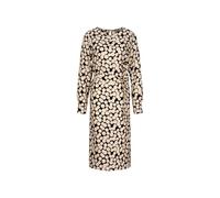 Sommerkleid SEIDENSTICKER, Damen, Gr. M (38), Normalgrößen, schwarz, 100% Viskose, bedruckt, regular fit, Rundhals, Kleider Sommerkleid, 1/1 Rundhals Druck (49852321-38) schwarz
