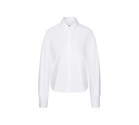 Hemdbluse SEIDENSTICKER, Damen, Gr. L (40), weiß, 100% Baumwolle, unifarben, oversize, ohne Ausschnitt, Blusen Hemdbluse, 1/1 Kragen Uni (76307020-40) weiß