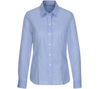 Seidensticker Damen Popeline Bluse langarm 080604 light blue 34