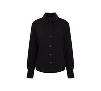 Seidensticker Regular Fit Bluse schwarz, Einfarbig