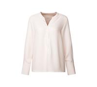 Klassische Bluse SEIDENSTICKER "Schwarze Rose", Damen, Gr. 4XL (48), beige (ecru), 100% Polyester, unifarben, regular fit, ohne Ausschnitt, Langarm, Blusen, Tunika Uni (12781821-48) ecru