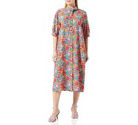 Seidensticker Damen Regular Fit Blusenkleid Kurzarm Kleid, Rosa, 46