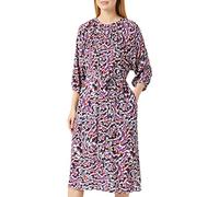 Seidensticker Damen Regular Fit Blusenkleid Langarm Kleid, Blau, 36