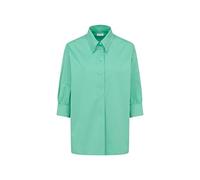 Seidensticker Damen Regular Fit Chemisier 3/4 Manches Bluse, Grün, 40