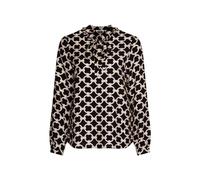 Seidensticker Damen Regular Fit Langarm Bluse, Schwarz, 34 EU