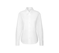 Seidensticker Damen Regular Fit Langarm Bluse, Weiß, 38