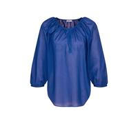 Seidensticker Damen Shirtbluse - Fashion Bluse - Regular Fit - Rundhalsausschnitt - 3/4-Arm - 100% Baumwolle