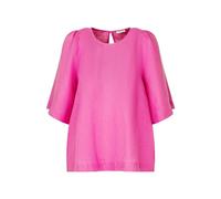 Seidensticker Damen Shirtbluse - Fashion Bluse - Regular Fit - Rundhalsausschnitt - Kurzarm - 100% Leinen