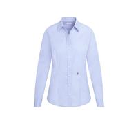 Seidensticker Damen Women Slim Longsleeve Cotton Bluse, Hellblau, 34 EU