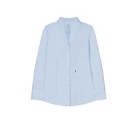 Seidensticker Damen Women Slim Longsleeve Cotton Bluse, Hellblau, 40 EU