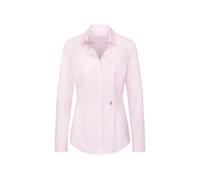 Seidensticker Damen Women Slim Longsleeve Cotton Bluse, Rosa(080613), 40 EU