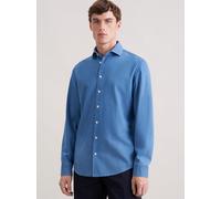Seidensticker Denimhemd Herren Slim Fit Baumwolle blau, 43