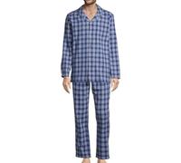 Seidensticker - Flanell - Schlafanzug (48 Long Island Blue)