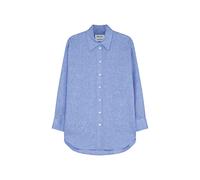 Seidensticker Glam-o-Meter Collection Damen Bluse - Fashion Leinenbluse - Regular Fit - Hemdblusenkragen - Langarm - 100% Leinen