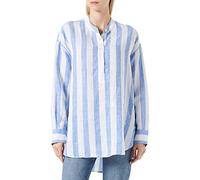 Seidensticker Glam-o-Meter Collection Damen Leinenbluse - Fashion Bluse - Regular Fit - Stehkragen - Langarm - 100% Leinen