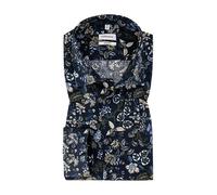 Seidensticker Hemd Herren Comfort Fit Langarm Baumwolle blau, 40