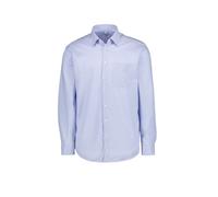 Seidensticker Hemd Herren Comfort Fit Langarm Baumwolle blau, 43
