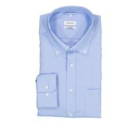 Seidensticker Business Hemd Herren Comfort Fit Baumwolle blau, 46