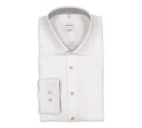 Seidensticker Hemd Herren Comfort Fit Langarm Baumwolle weiß, 42