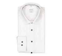 Seidensticker Hemd Herren Comfort Fit Langarm Baumwolle weiß, 46